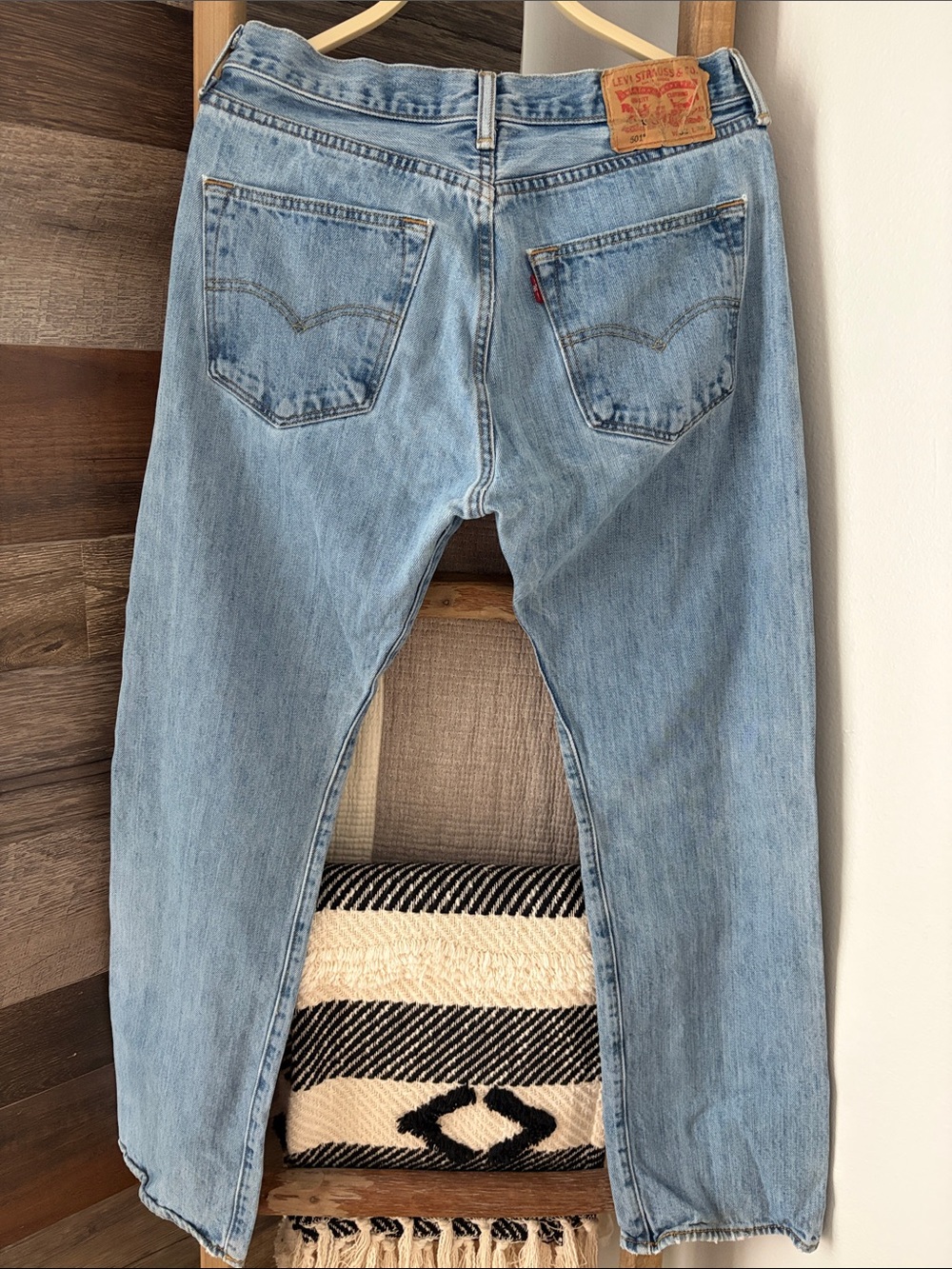 Levi 501 Button Fly Denim Jeans